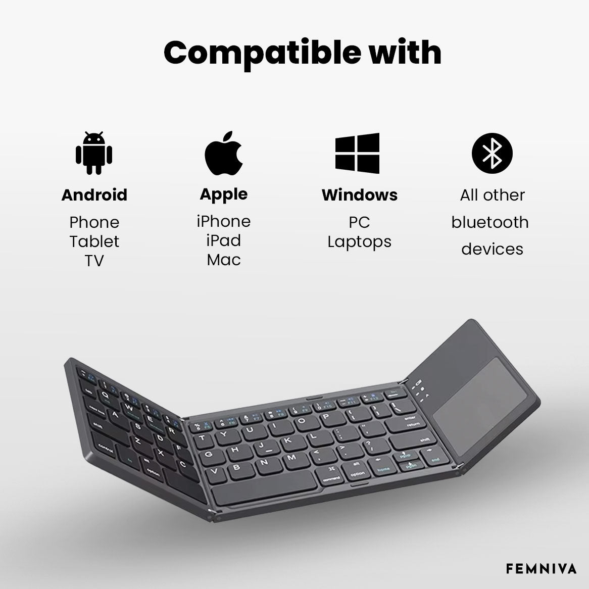 Portable Bluetooth Keyboard